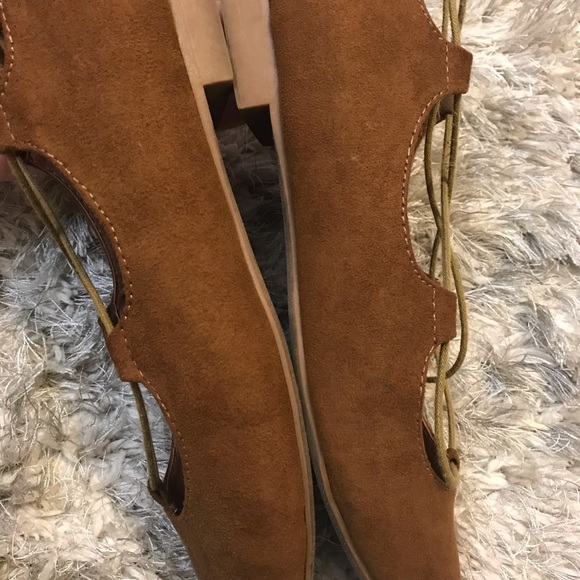 Mossimo Kady Lace Up Ballet Flats - Picture 6 of 7